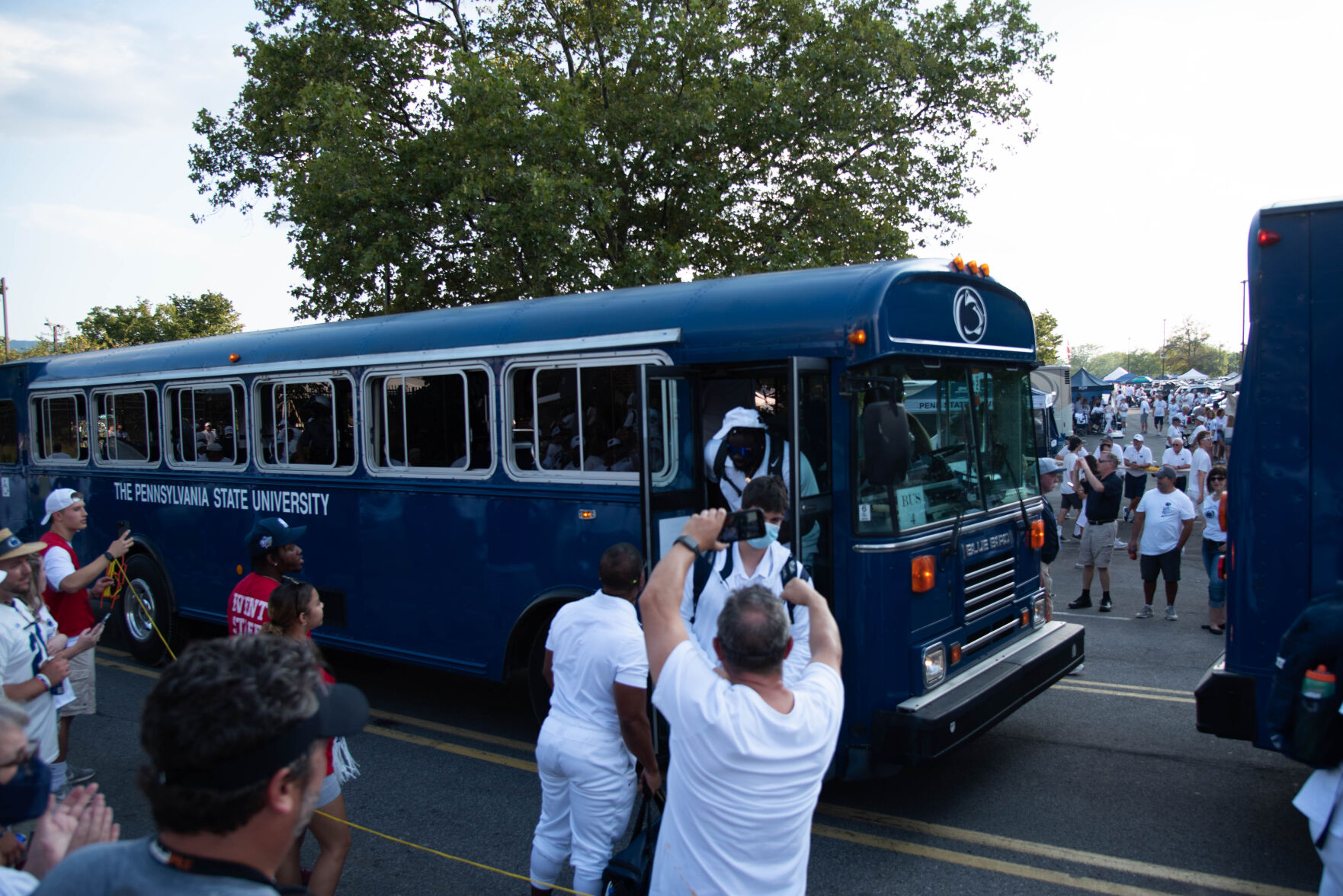 Penn State football vs. Auburn Pregame - Bus Arrival